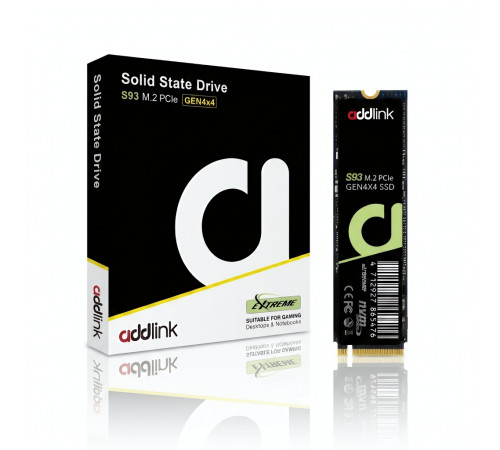 Накопитель SSD M.2 NVMe 2 TB Addlink S93 (GEN 4.0)