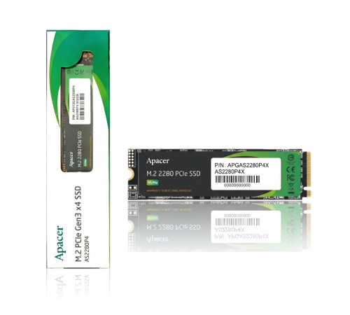 SSD M.2 NVMe |  512 GB | Apacer AS2280P4 | GEN 3.0