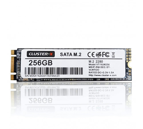 SSD M.2  SATA |  256 GB | Cluster-X | Б/У