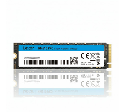 Накопитель SSD M.2 NVMe 1TB Lexar NM610 PRO