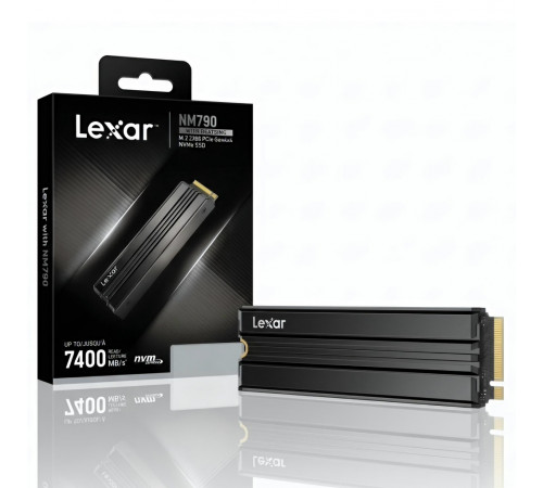 SSD M.2 NVMe | 1 TB | Lexar NM790 | с радиатором | GEN 4.0