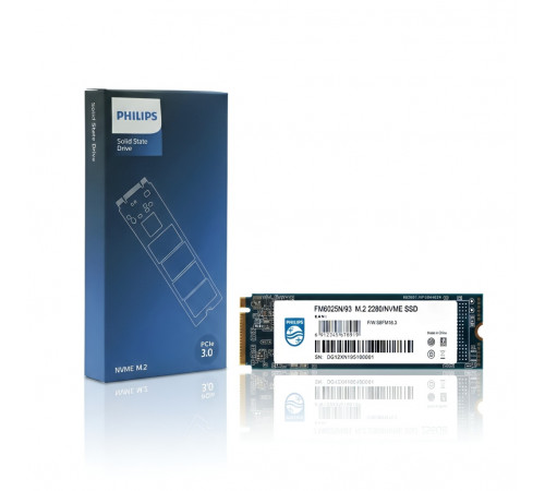Накопитель SSD m.2 NVMe  256 GB Philips FM6025N