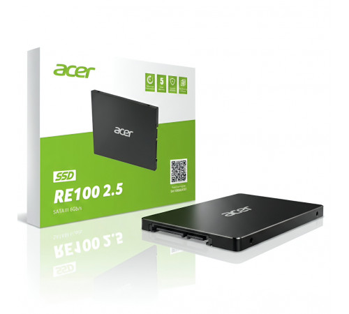 Твердотельный накопитель SSD 2.5" -  256 GB | Acer RE100