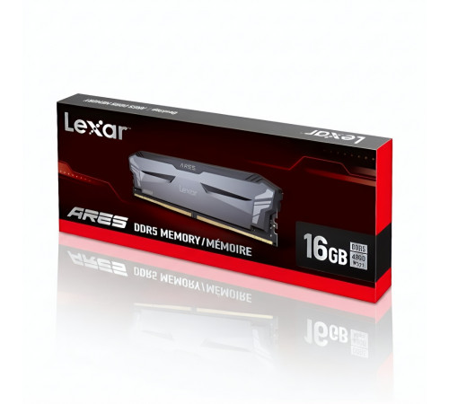Оперативная память RAM DDR5 16 GB 4800MHz Lexar ARES, б/у