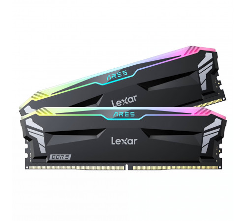 Оперативная память RAM DDR5 32 GB (KIT 2x16) 7200 MHz Lexar ARES RGB