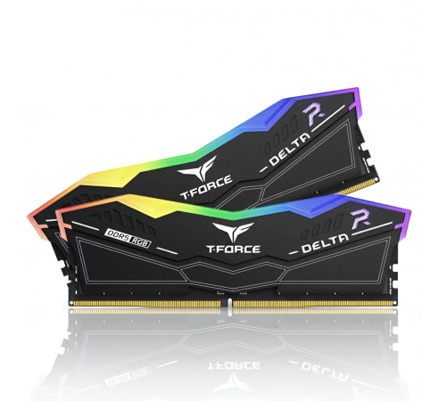 Оперативная память RAM DDR5 32 GB (KIT 2x16) 6400 MHz Team Group T-Force DELTA RGB