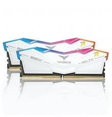 ОЗУ DDR5 | 64 GB (2x32) | TeamGroup T-Force Delta RGB ◇ белый | CL40 ◇ 6000 MHz