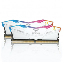 ОЗУ DDR5 | 64 GB (2x32) | TeamGroup T-Force Delta RGB ◇ белый | CL40 ◇ 6000 MHz