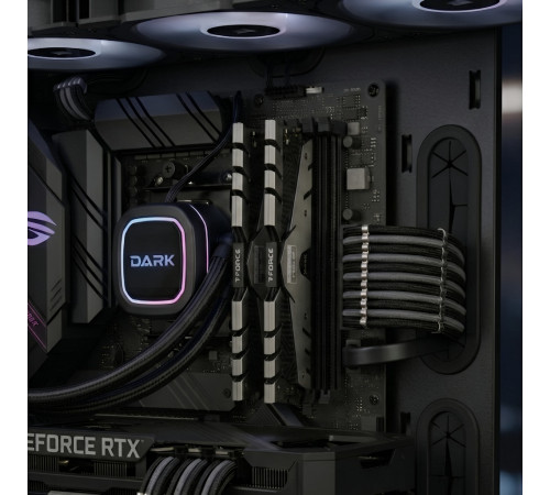 Оперативная память RAM DDR4 16 GB (KIT 2x8, 3000 MHz) TeamGroup T-Force DARK ROG, OEM