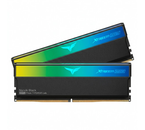 Оперативная память RAM DDR5 48 GB (KIT 2x24) 7600 MHz TeamGroup T-Force XTREEM ARGB