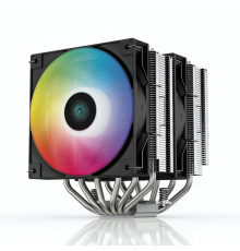 Кулер для процессора | Deepcool AG620 ARGB | 6 трубок | 260 Вт