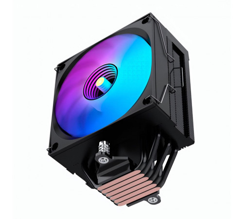 Кулер для процессора башенный LOVINGCOOL AP600 ARGB Digital BK (6 трубок)