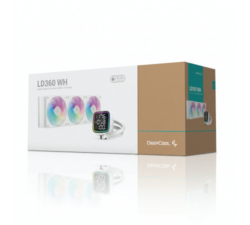 Система жидкостного охлаждения DeepCool LD360 WH | 300 Вт
