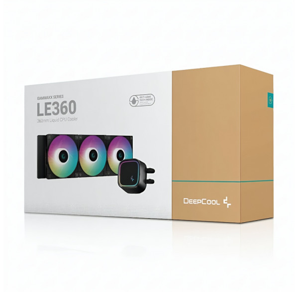 Жидкостное охлаждение Deepcool LE360 ARGB (СЖО) для процессора