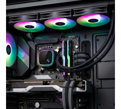 Жидкостное охлаждение Deepcool LE720 ARGB (СЖО) для процессора