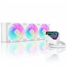 Жидкостное охлаждение Deepcool LT360 WH ARGB (СЖО) для процессора