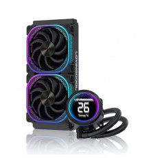 Жидкостное охлаждение Lovingcool YK-240 ARGB с дисплеем (СЖО) для процессора