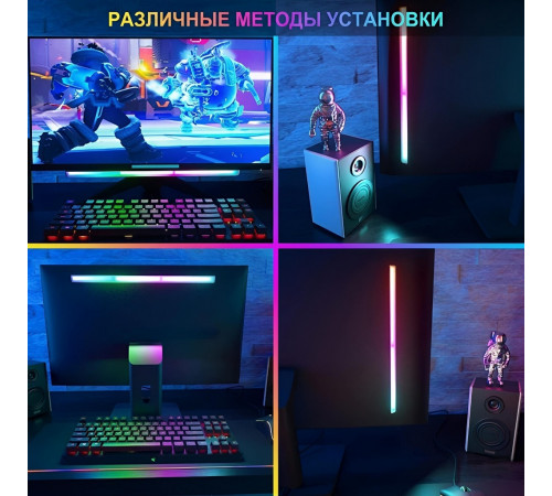 Светодиодная игровая RGB панель для мониторов