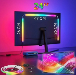 Светодиодная лента для монитора 24" (синхронизация с изображением монитора)