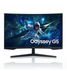 Монитор 32" Samsung (2K, 144Hz) Odyssey G5 изогнутый, игровой, б/у