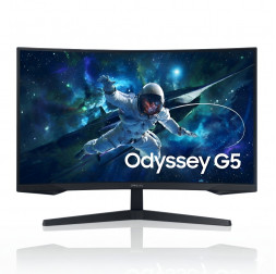 Монитор 32" Samsung (2K, 144Hz) Odyssey G5 изогнутый, игровой, б/у