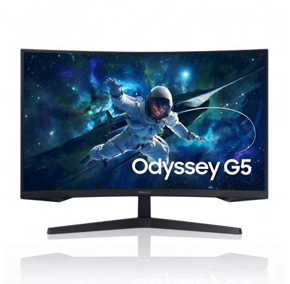 Монитор 32" Samsung (2K, 144Hz) Odyssey G5 изогнутый, игровой, б/у