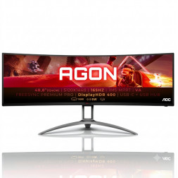 Монитор 49" AOC Agon | Ultra-wide 5K, 165Hz | AG493UCX2 | игровой, изогнутый | б/у
