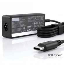 Зарядное устройство (БП) для ноутбуков DELL Type-c (дубликат) 65W