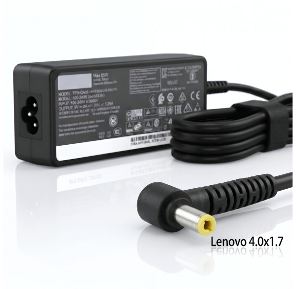 Зарядное устройство (БП) для ноутбуков Lenovo 4.0x1.7 (20V -- 3.25A) дубликат