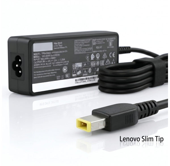 Зарядное устройство (БП) для ноутбуков Lenovo Slim Tip (20V -- 3.25A) дубликат