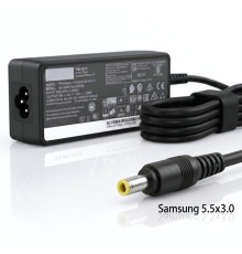 Зарядное устройство (БП) для ноутбуков Samsung 5.5x3.0 (19V -- 3.16A) дубликат