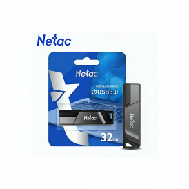 Внешний FLASH накопитель  32GB Netac, USB 3.0 (c аппаратной защитой от записи)