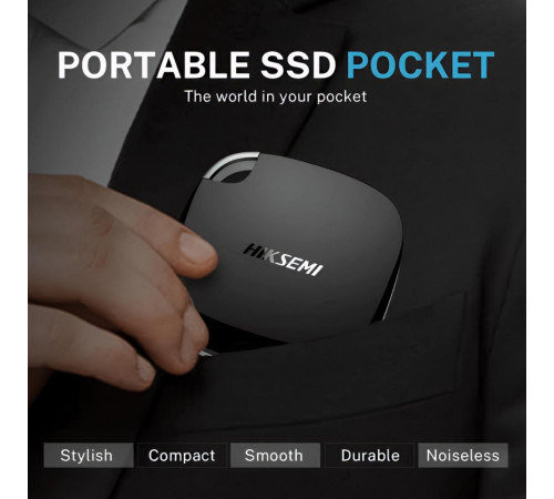 Внешний SSD накопитель 1 TB Hiksemi T100