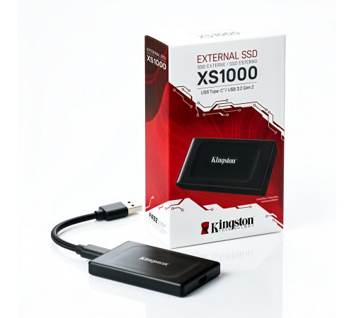 Внешний SSD накопитель 1 TB Kingston XS1000