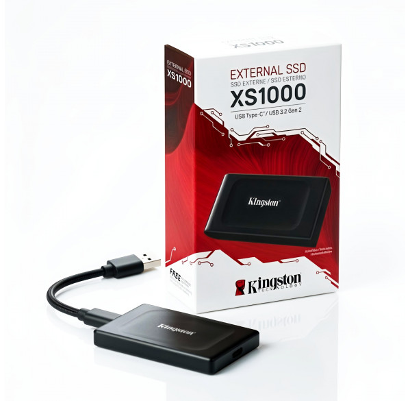 Внешний SSD накопитель 1TB Kingston XS1000