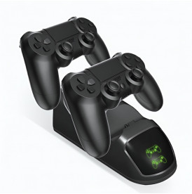 Зарядная док-станция DOBE v2 с дисплеем для геймпадов PS4