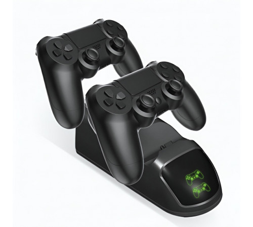 Зарядная док-станция для геймпадов PS4 DOBE v2 с дисплеем 