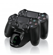Зарядная станция для геймпадов PS4 | DOBE TP4-889 | с дисплеем