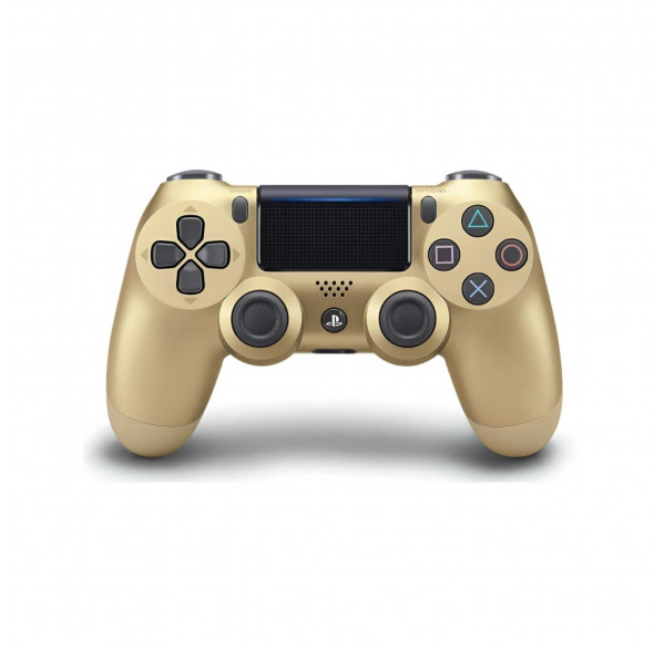 Геймпад джойстик беспроводной DUALSHOCK 4 золотой (ПК, PS4, Android, iOS)