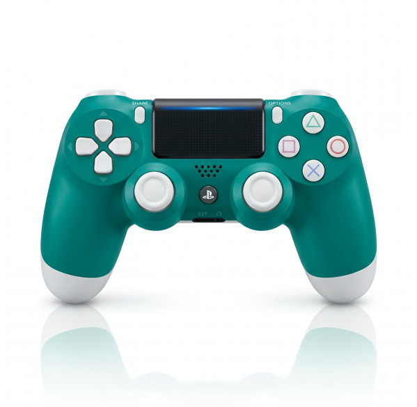 Геймпад DOBLESHOCK 4 альпийский зеленый (ПК, PS4, Android, iOS) беспроводной контроллер