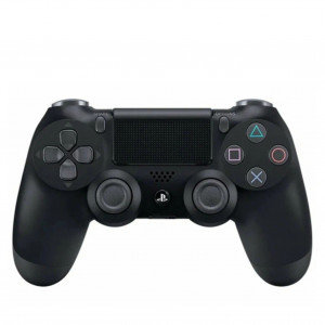 Геймпад Double-Motor Vibration 4 Wireless Controller, чёрный (ПК, PS4, Android, iOS) беспроводной контроллер (джойстик)