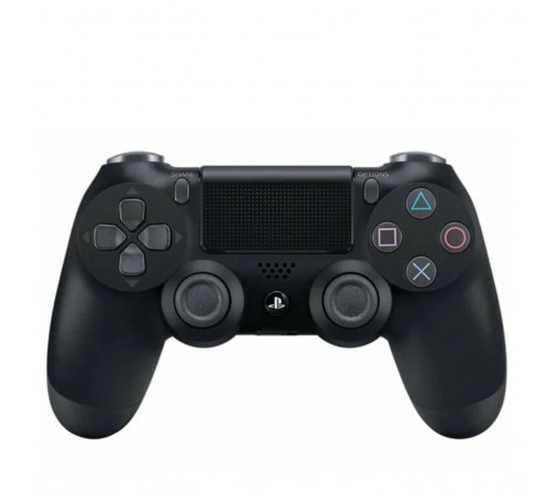Геймпад Double-Motor Vibration 4 Wireless Controller, чёрный (ПК, PS4, Android, iOS) беспроводной контроллер (джойстик)