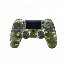 Геймпад джойстик беспроводной DUALSHOCK 4 зеленый камуфляж (ПК, PS4, Android, iOS)