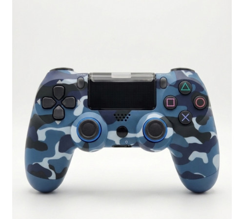 Геймпад DOBLESHOCK 4 military blue (ПК, PS4, Android, iOS) беспроводной контроллер (джойстик)