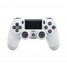 Геймпад джойстик беспроводной DUALSHOCK 4 Белый + Bluetooth свисток (ПК, PS4, Android, iOS)