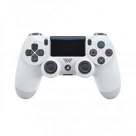Геймпад джойстик беспроводной DUALSHOCK 4 Белый + Bluetooth свисток (ПК, PS4, Android, iOS)