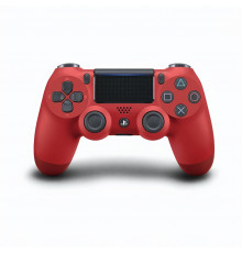 Геймпад джойстик беспроводной DUALSHOCK 4 Красный + Bluetooth свисток (ПК, PS4, Android, iOS)