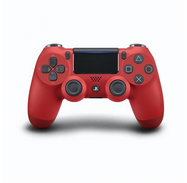 Геймпад джойстик беспроводной DUALSHOCK 4 Красный + Bluetooth свисток (ПК, PS4, Android, iOS)