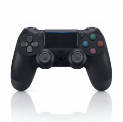 Геймпад PS4 чёрный + USB-приёмник (ПК, PS4, Android, iOS) беспроводной контроллер