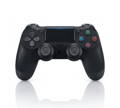 Геймпад PS4 чёрный + USB-приёмник (ПК, PS4, Android, iOS) беспроводной контроллер